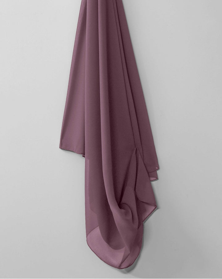 PACK OF 3 PLAIN GEORGETTE STOLE - Polkadots -  - PACK OF 3 PLAIN GEORGETTE STOLE