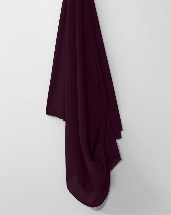 PACK OF 3 PLAIN GEORGETTE STOLE - Polkadots -  - PACK OF 3 PLAIN GEORGETTE STOLE