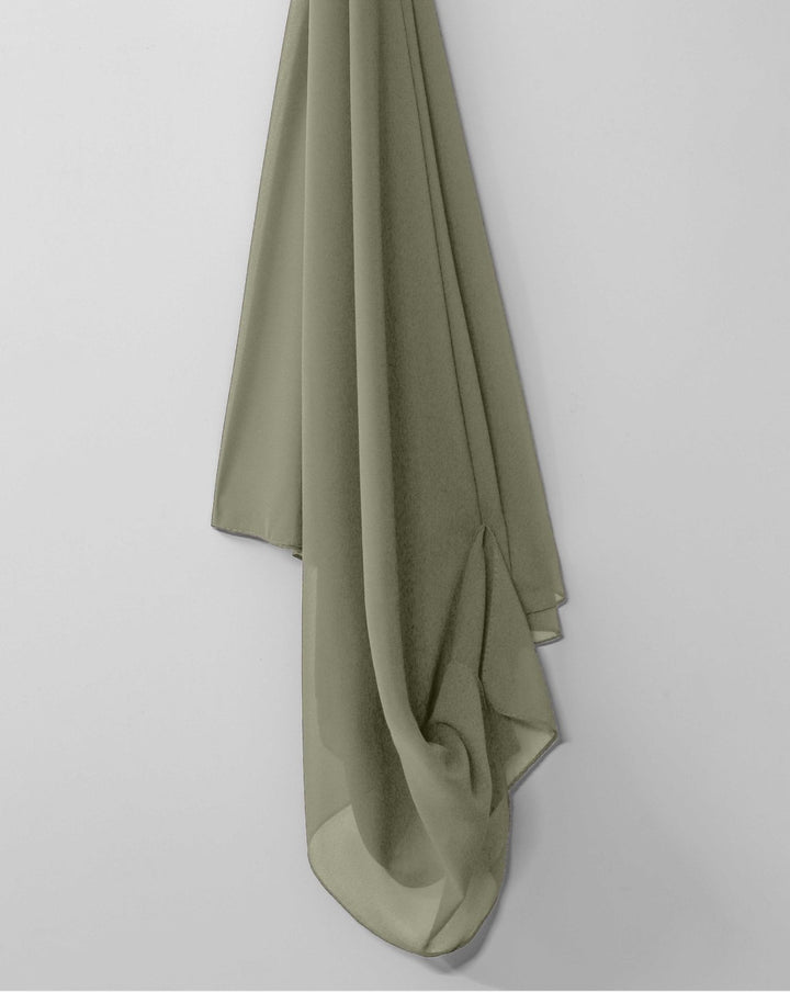 PACK OF 3 PLAIN GEORGETTE STOLE - Polkadots -  - PACK OF 3 PLAIN GEORGETTE STOLE