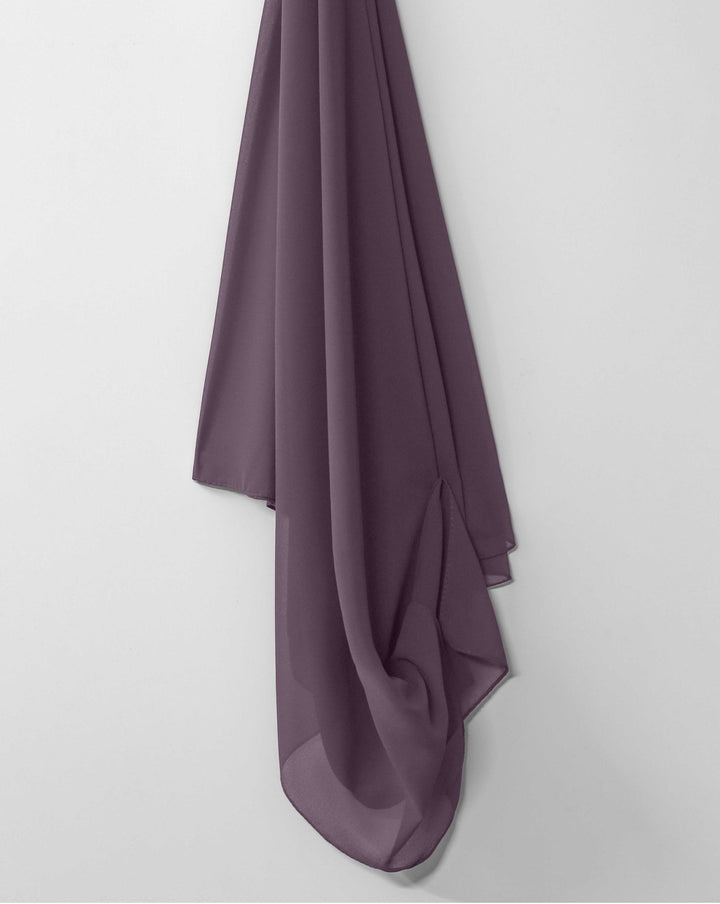 PACK OF 3 PLAIN GEORGETTE STOLE - Polkadots -  - PACK OF 3 PLAIN GEORGETTE STOLE