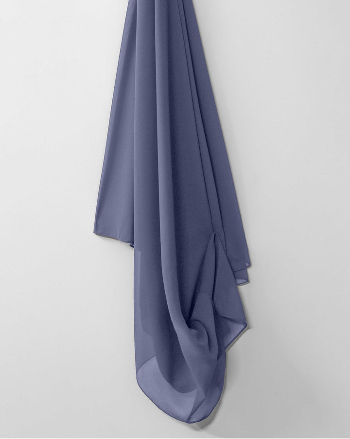 PACK OF 3 PLAIN GEORGETTE STOLE - Polkadots -  - PACK OF 3 PLAIN GEORGETTE STOLE