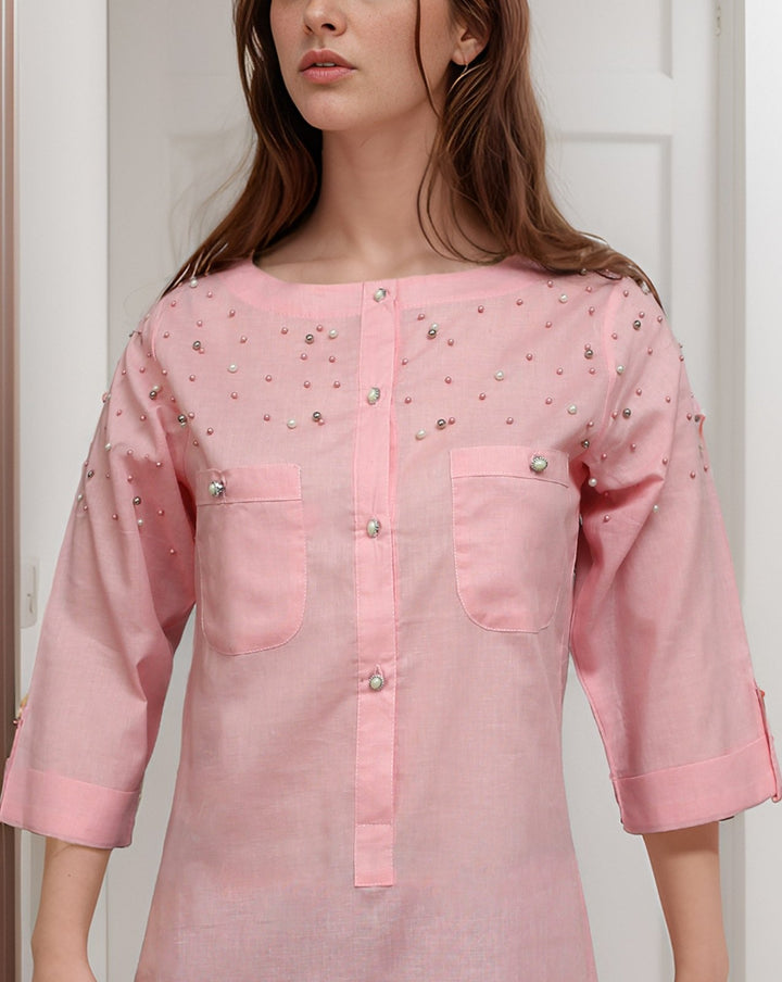 PEARL TOP - Polkadots - 11329PD - 200717 - PEARL TOP