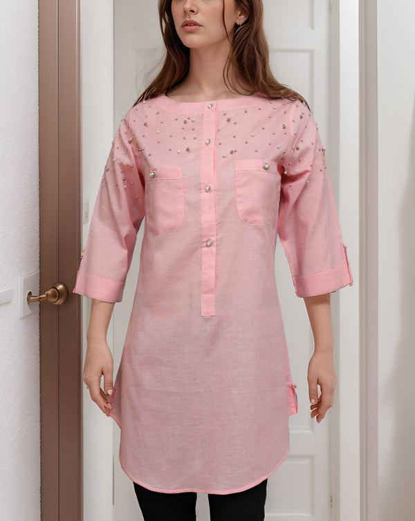 PEARL TOP - Polkadots - 11329PD - 218945 - PEARL TOP