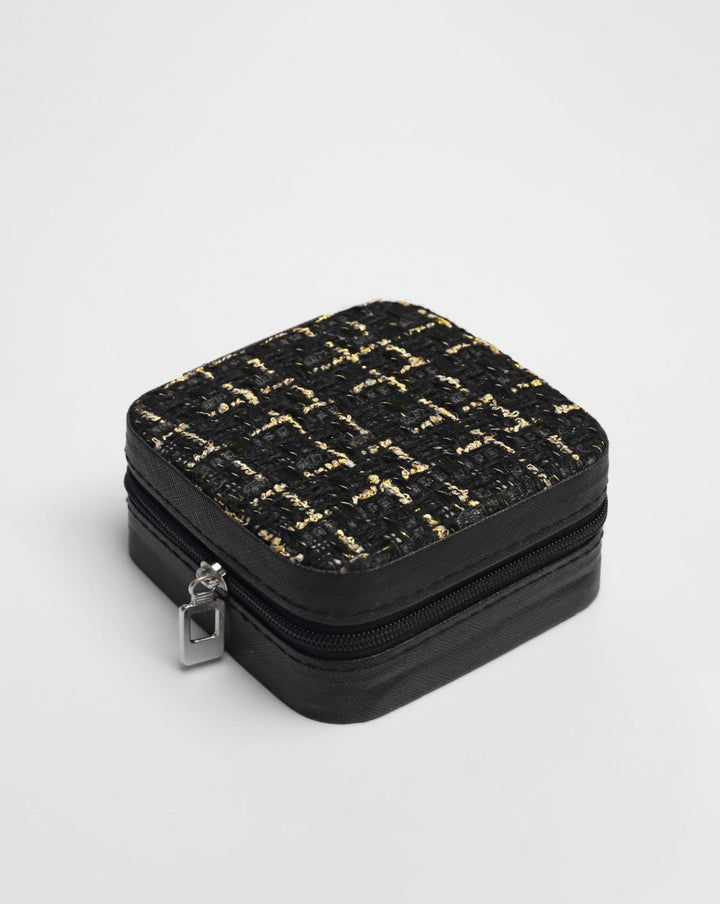 PORTABLE JEWELRY BOX - Polkadots - 13504NJ3Print12-235969 - PORTABLE JEWELRY BOX