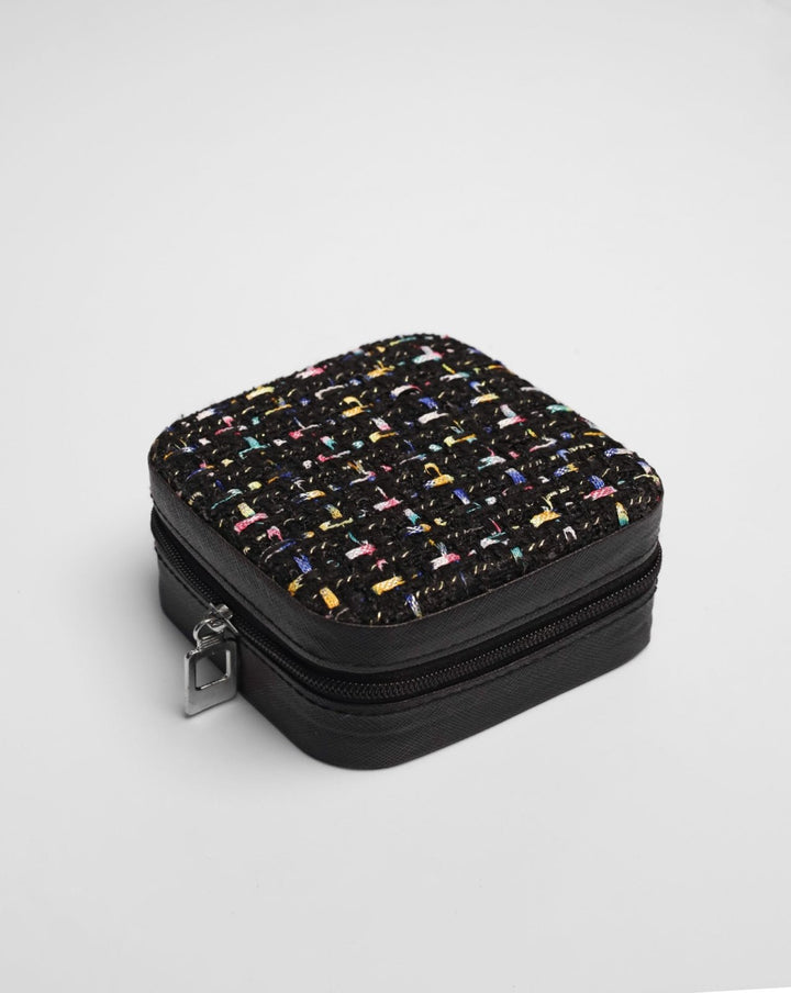 PORTABLE JEWELRY BOX - Polkadots - 13504NJ3Print15-235976 - PORTABLE JEWELRY BOX