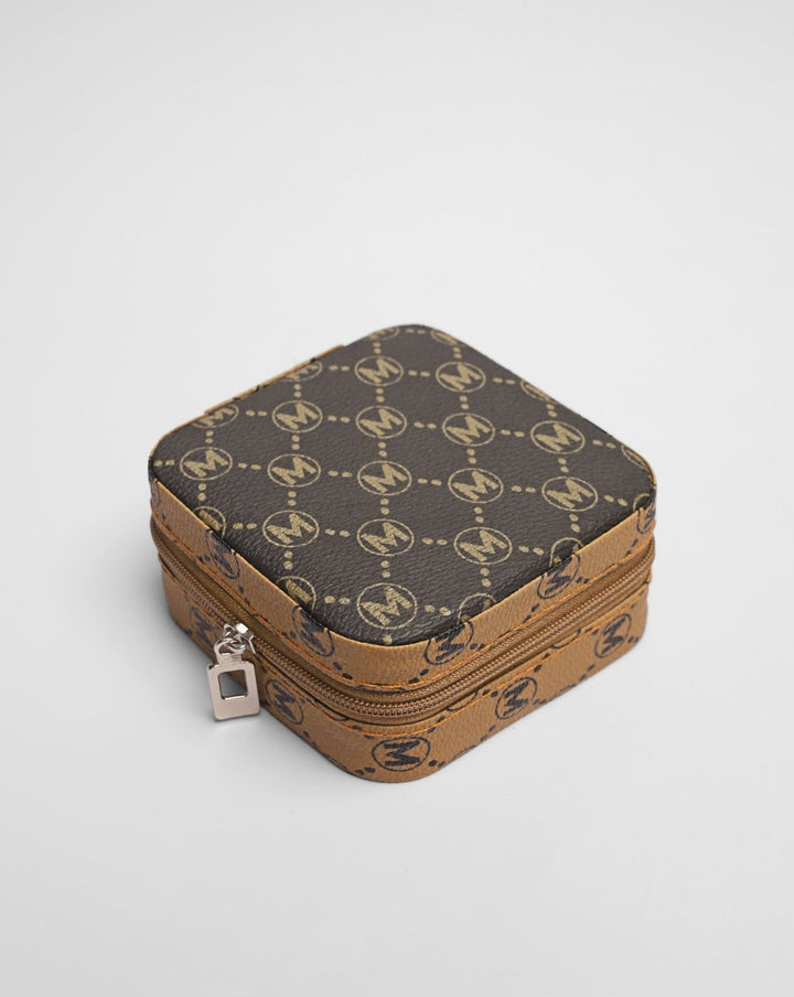 PORTABLE JEWELRY BOX - Polkadots - 13504NJ3Print6-235946 - PORTABLE JEWELRY BOX