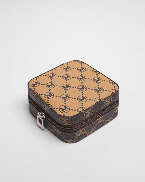 PORTABLE JEWELRY BOX - Polkadots - 13504NJ3Print6-235947 - PORTABLE JEWELRY BOX