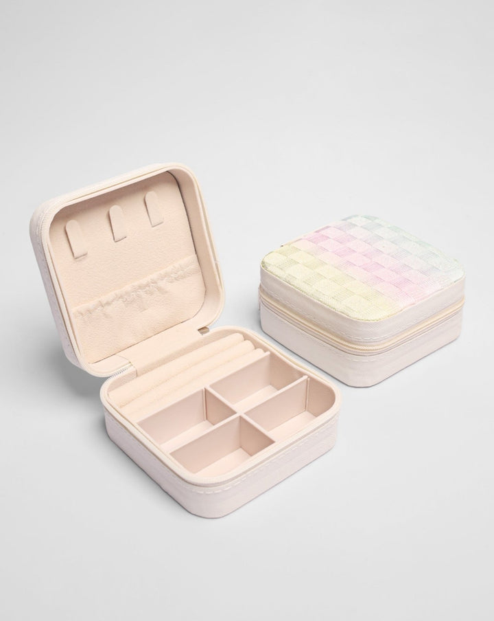 PORTABLE JEWELRY BOX - Polkadots - 13504NJ3Print10-235961 - PORTABLE JEWELRY BOX