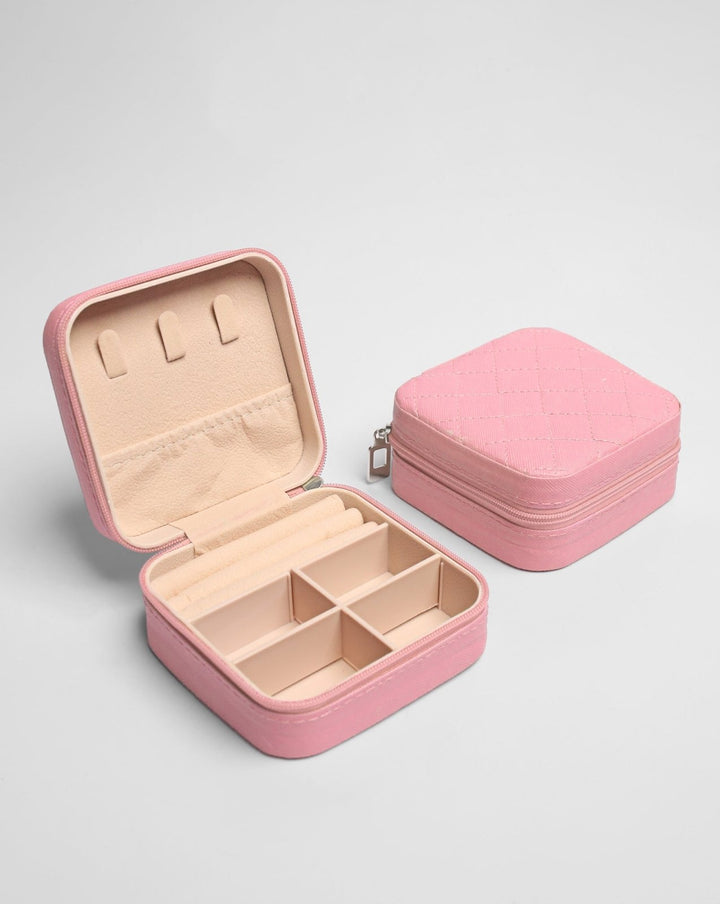 PORTABLE JEWELRY BOX - Polkadots - 13504NJ3Print3-235741 - PORTABLE JEWELRY BOX