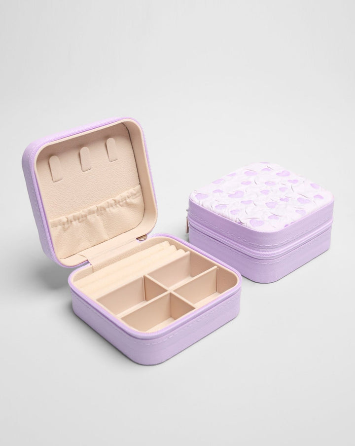 PORTABLE JEWELRY BOX - Polkadots - 13504NJ3Print5-235747 - PORTABLE JEWELRY BOX