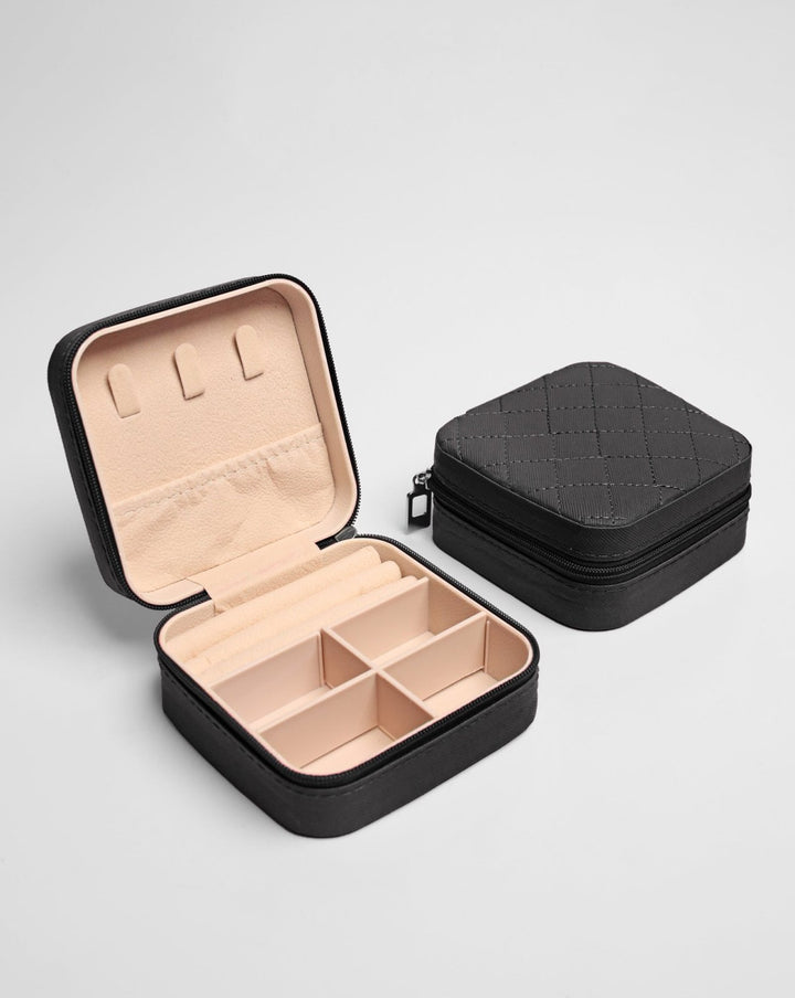 PORTABLE JEWELRY BOX - Polkadots - 13504NJ3Print3-235742 - PORTABLE JEWELRY BOX