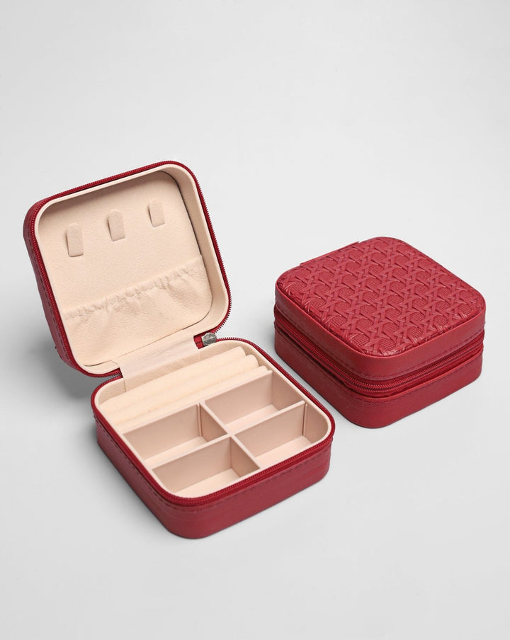 PORTABLE JEWELRY BOX - Polkadots - 13504NJ3Print7-235949 - PORTABLE JEWELRY BOX