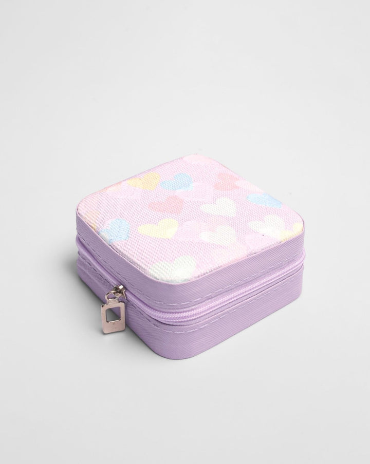 PORTABLE JEWELRY BOX - Polkadots - 13504NJ3Print1-235734 - PORTABLE JEWELRY BOX