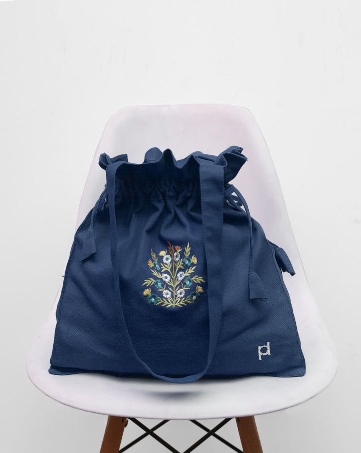 POTLI BAG (MINOR FAULT) - Polkadots - 12860RF - 224189 - POTLI BAG (MINOR FAULT)