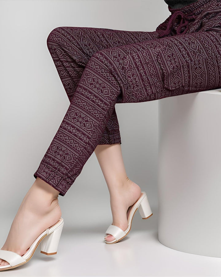 PRINTED CARGO PANTS - Polkadots - 11501PD-235850 - PRINTED CARGO PANTS