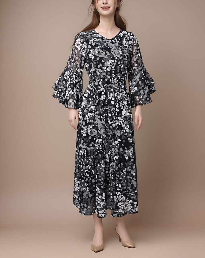 PRINTED FROCK - Polkadots - 12108HG6 - 224919 - PRINTED FROCK