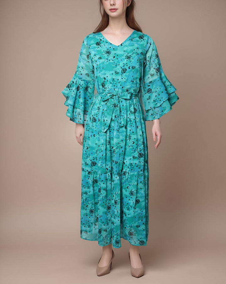 PRINTED FROCK - Polkadots - 12108HG6 - 224925 - PRINTED FROCK