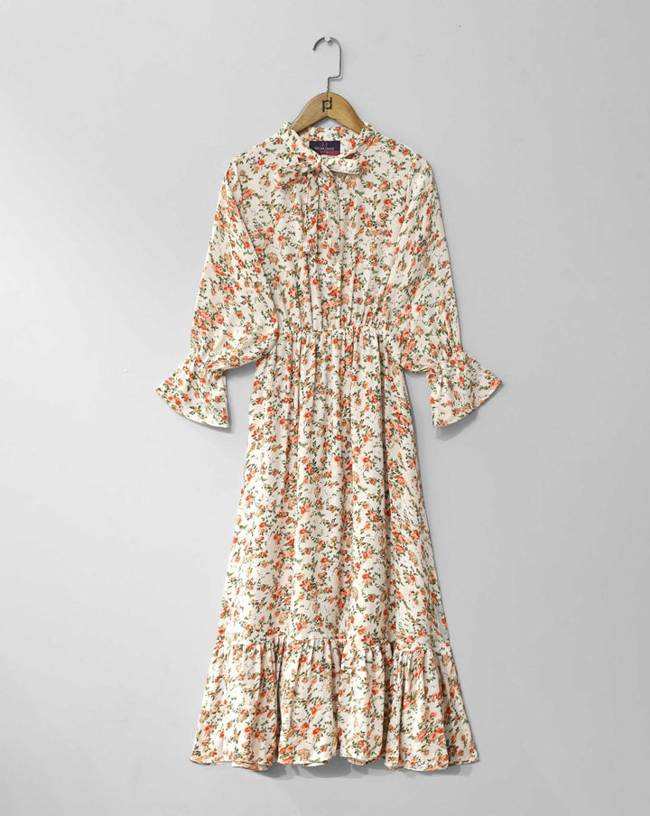 PRINTED FROCK - Polkadots - 11765HG8-215955 - PRINTED FROCK