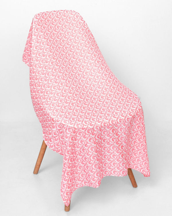 PRINTED GEORGETTE STOLE - Polkadots - 12627PD3-231071 - PRINTED GEORGETTE STOLE