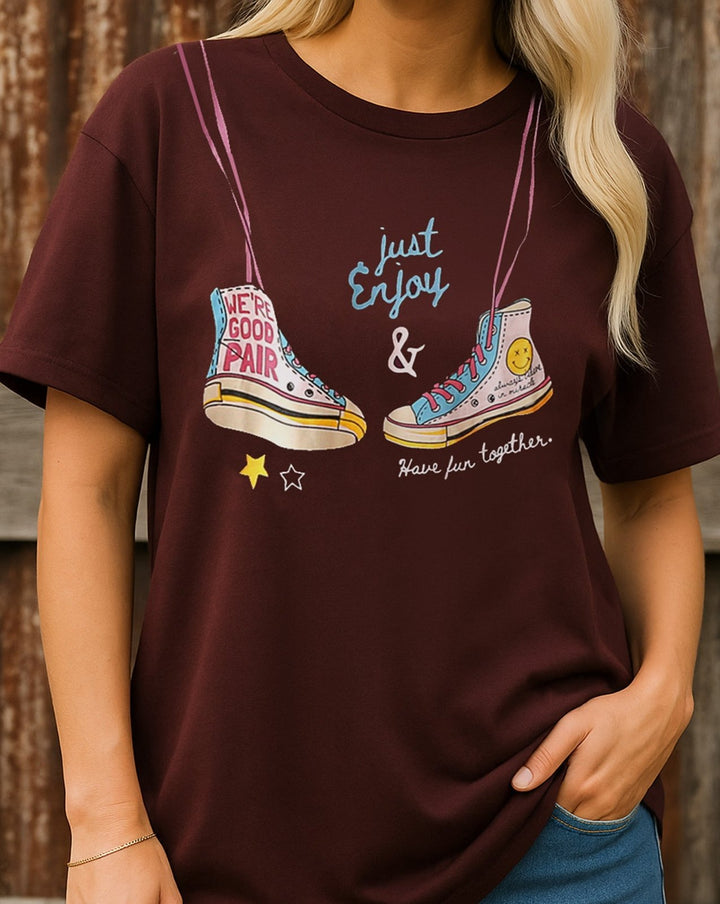  - PRINTED LONG T SHIRT - Polkadots - 10943PD-057777 - PRINTED LONG T SHIRT - 