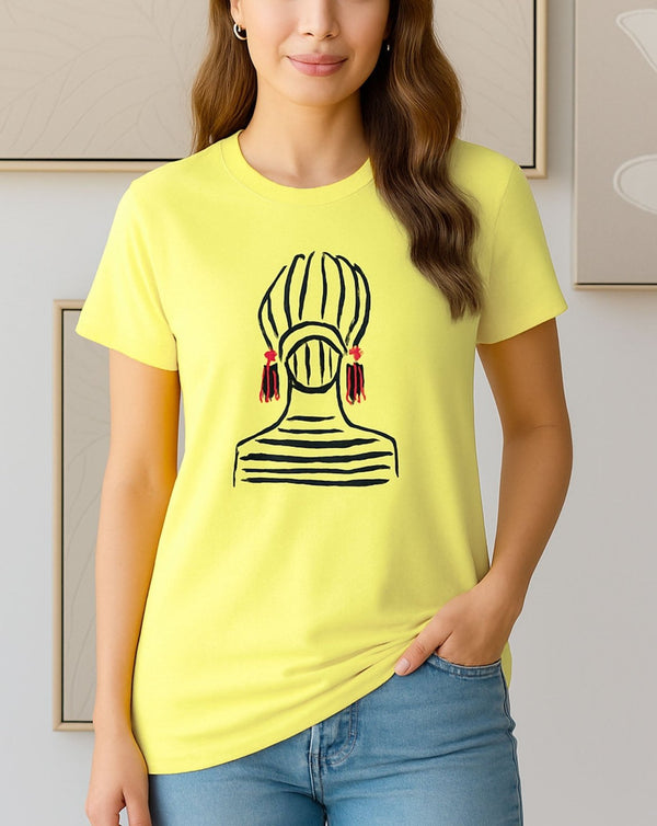  - PRINTED LONG T SHIRT - Polkadots - 11019PD-059200 - PRINTED LONG T SHIRT - 