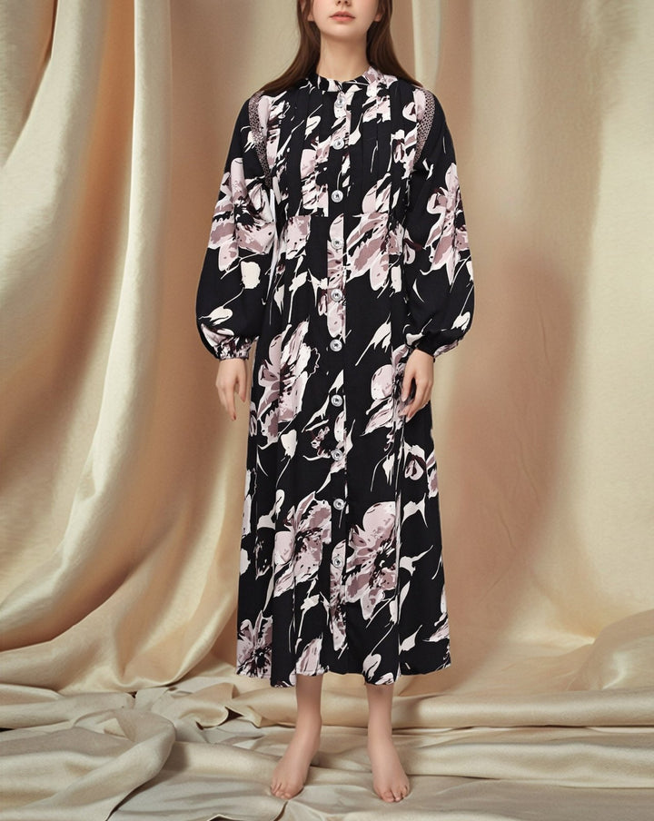 PRINTED MAXI - Polkadots - 14722AR-233159 - PRINTED MAXI