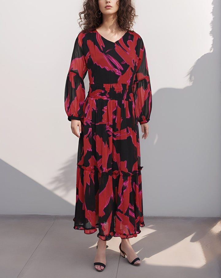 PRINTED MAXI - Polkadots - 14359QA - 226758 - PRINTED MAXI