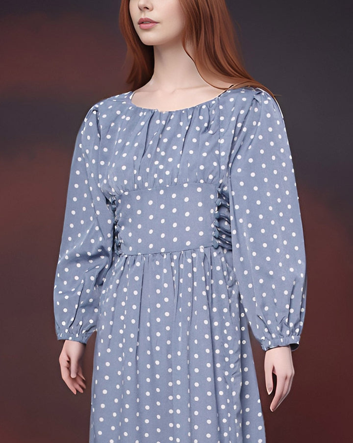 PRINTED MAXI - Polkadots - 14368QA - 226972 - PRINTED MAXI