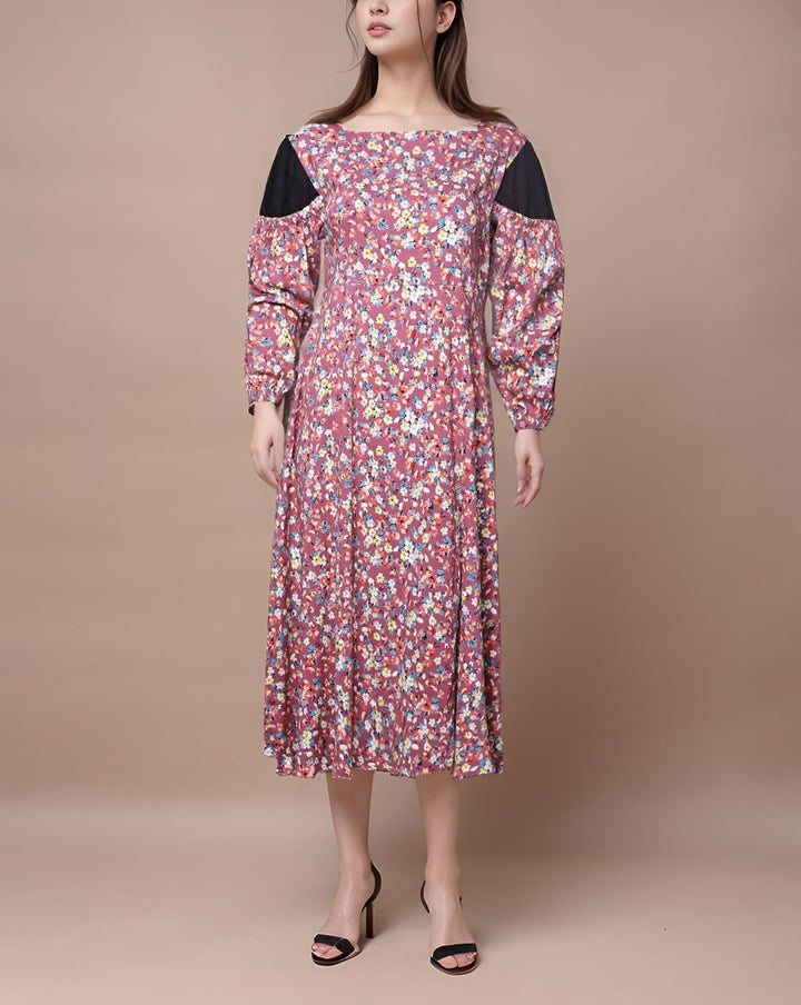 PRINTED MAXI - Polkadots - 13887AY - 224625 - PRINTED MAXI