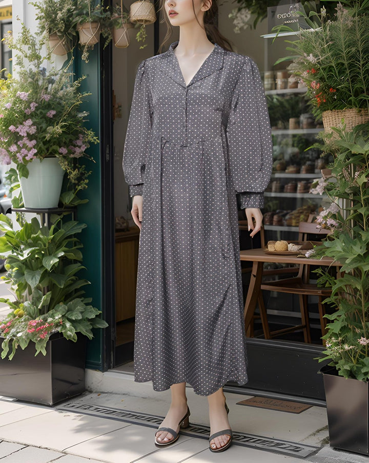 PRINTED MAXI - Polkadots - 14363AR - 226954 - PRINTED MAXI