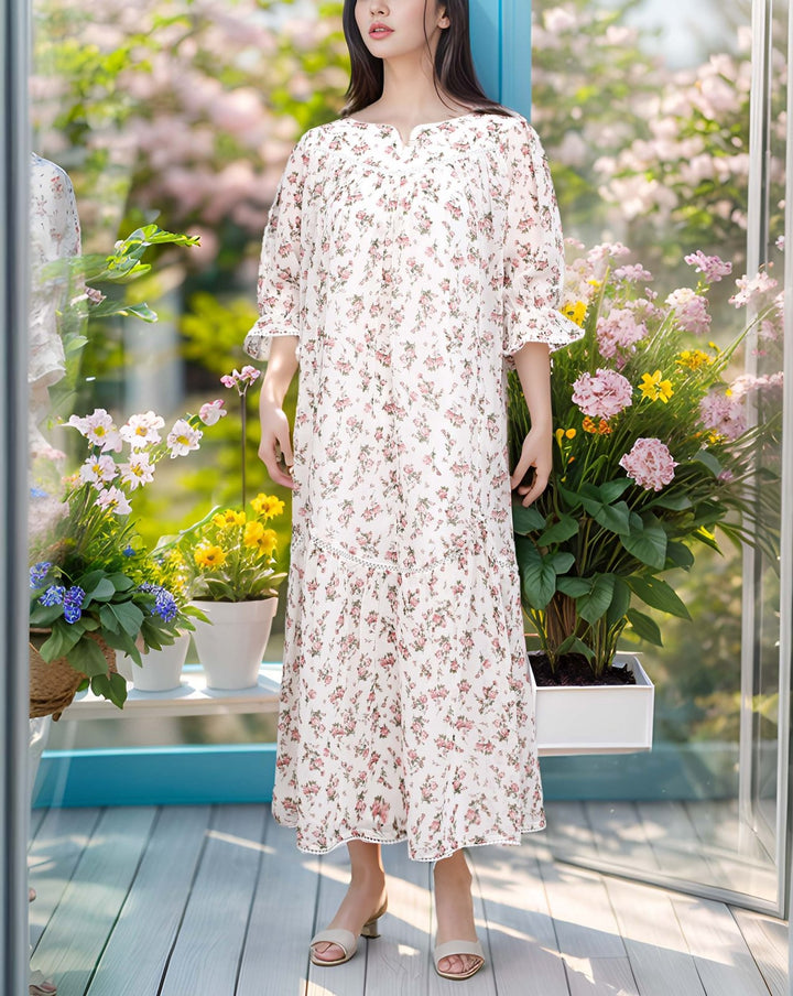 PRINTED MAXI - Polkadots - 14396PD - 227454 - PRINTED MAXI