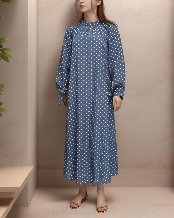 PRINTED MAXI - Polkadots - 13347HG2 - 226182 - PRINTED MAXI