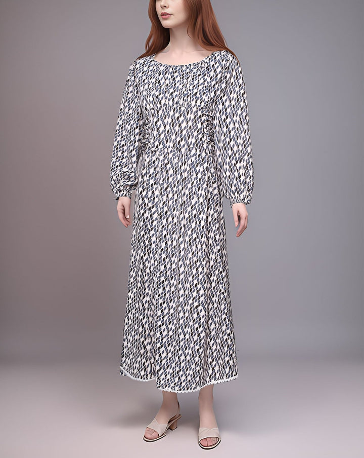 PRINTED MAXI - Polkadots - 14368QA - 226975 - PRINTED MAXI