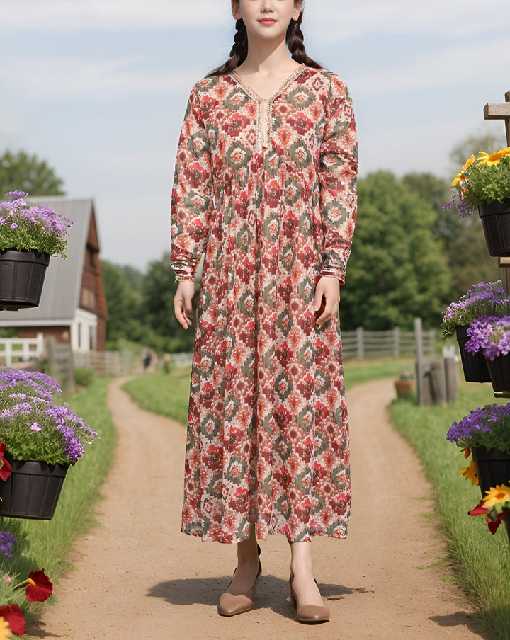  - PRINTED MAXI - Polkadots - 14552HG-230455 - PRINTED MAXI - 