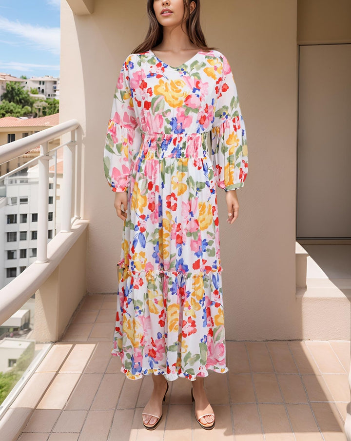 PRINTED MAXI - Polkadots - 14359QA - 226767 - PRINTED MAXI