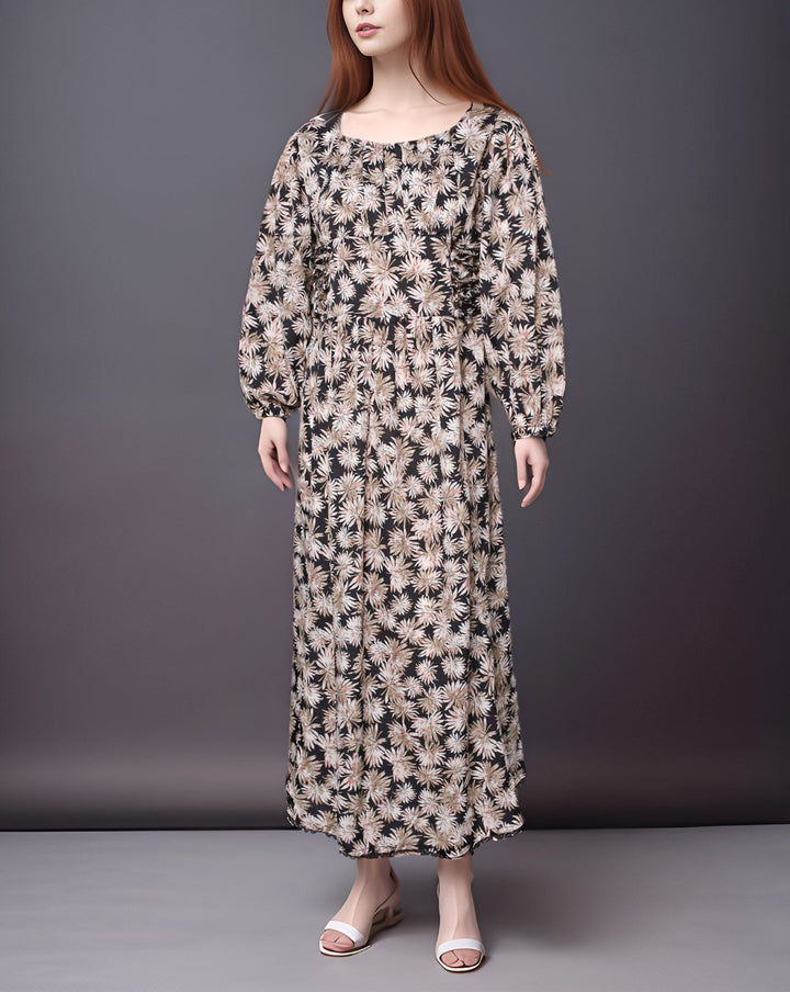 PRINTED MAXI - Polkadots - 14368QA - 226972 - PRINTED MAXI