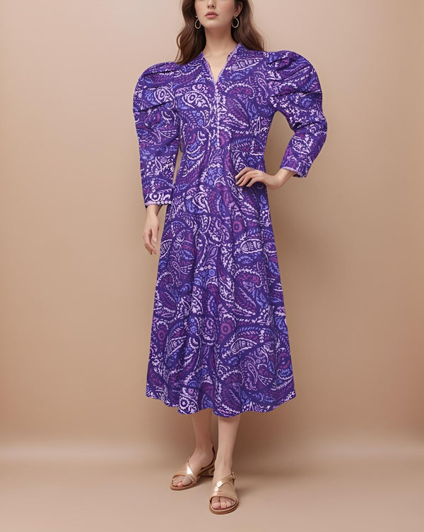 PRINTED MAXI - Polkadots - 12563AK3 - 228344 - PRINTED MAXI