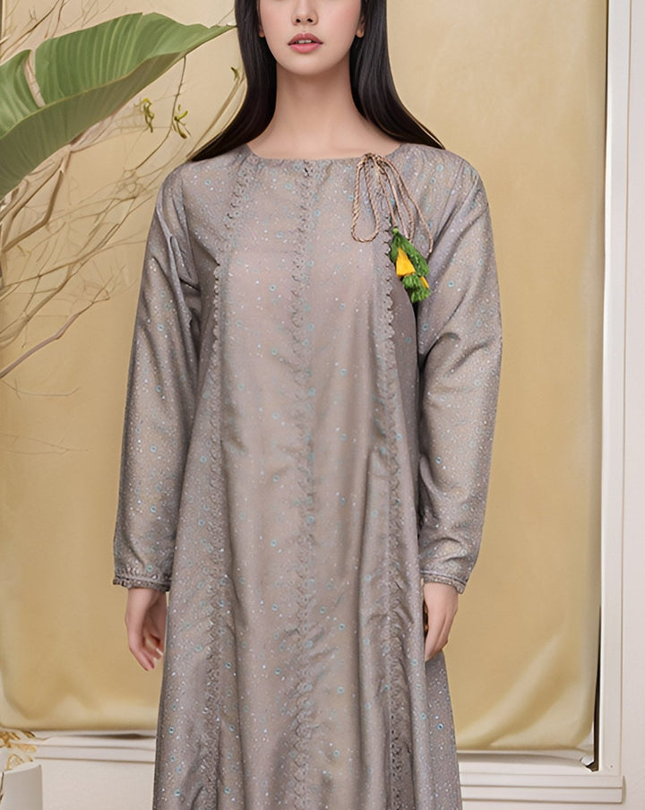 PRINTED MAXI - Polkadots - 14615MN-231205 - PRINTED MAXI