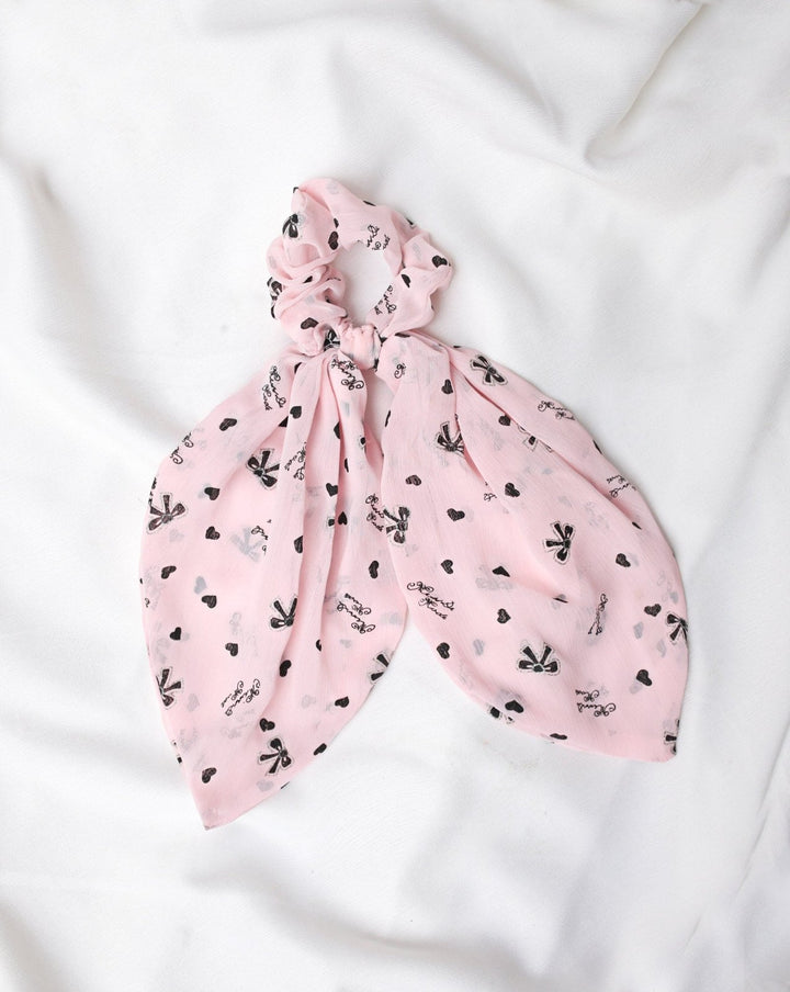  - PRINTED SCRUNCHIES - Polkadots - 12624PD-231104 - PRINTED SCRUNCHIES - 