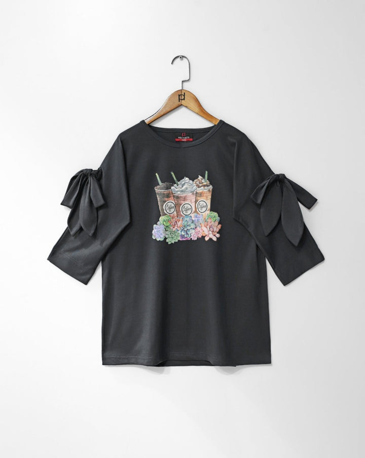 PRINTED T SHIRT - Polkadots - 14457PD - 228600 - PRINTED T SHIRT