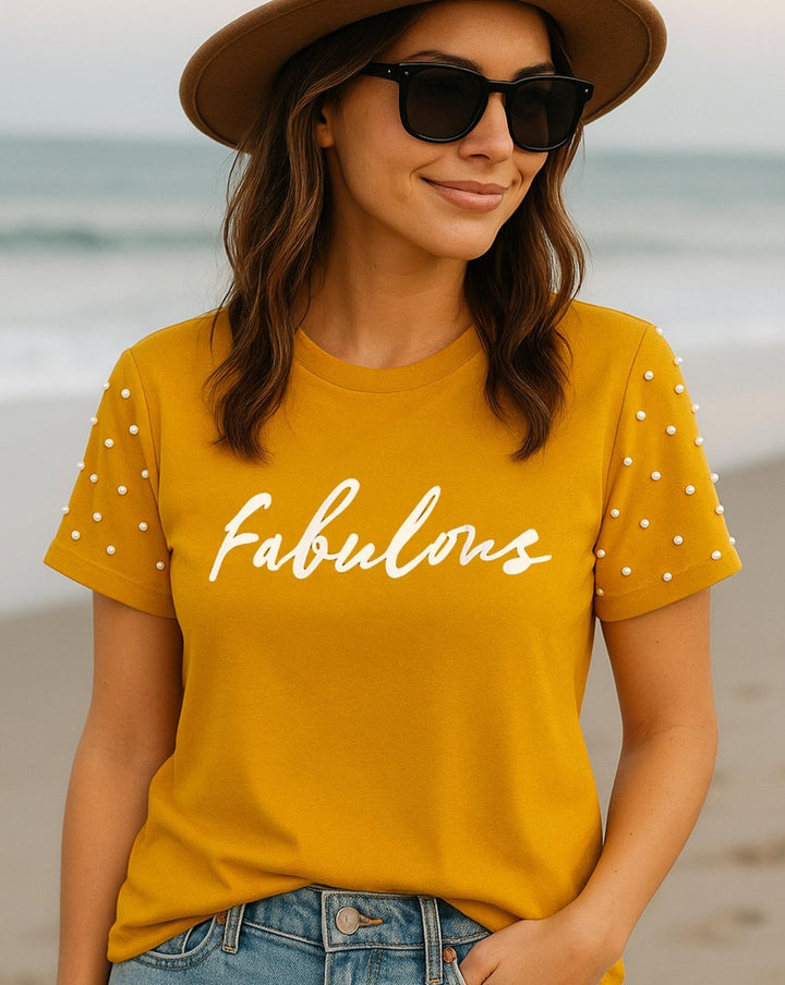 PRINTED T SHIRT - Polkadots - 10865PD-056329 - PRINTED T SHIRT