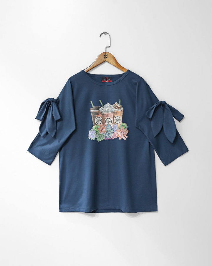 PRINTED T SHIRT - Polkadots - 14457PD - 228603 - PRINTED T SHIRT