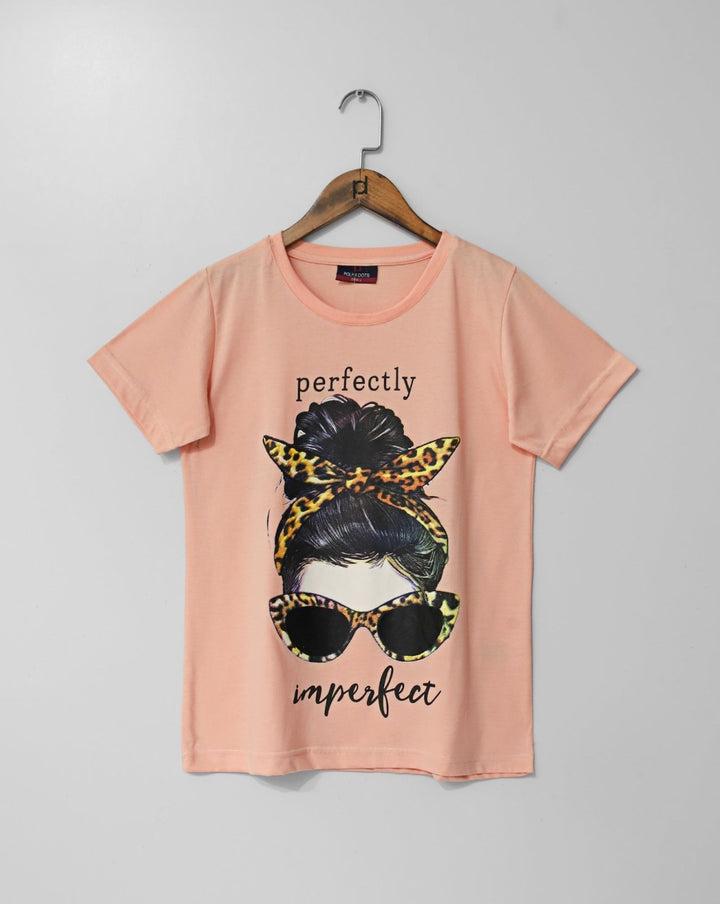 PRINTED T SHIRT (MINOR FAULT) - Polkadots - 14554PD-230289 - PRINTED T SHIRT (MINOR FAULT)