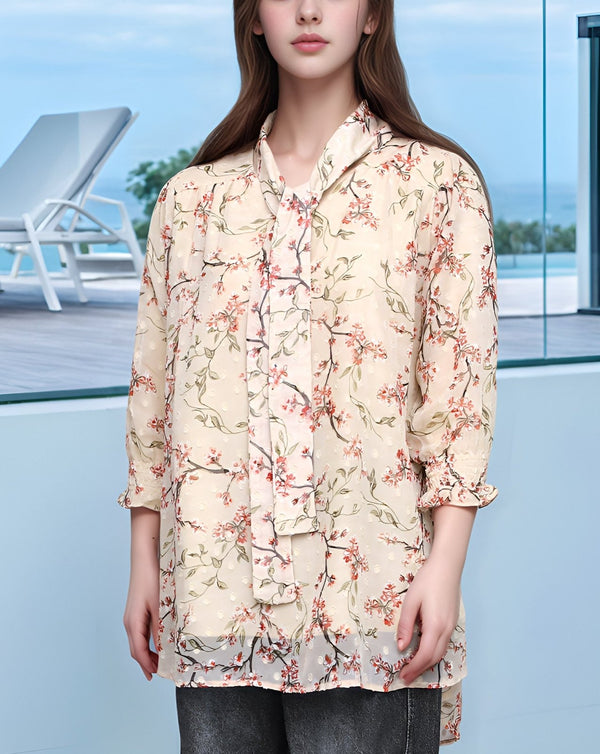  - PRINTED TOP - Polkadots - 12215HG7-230997 - PRINTED TOP - 