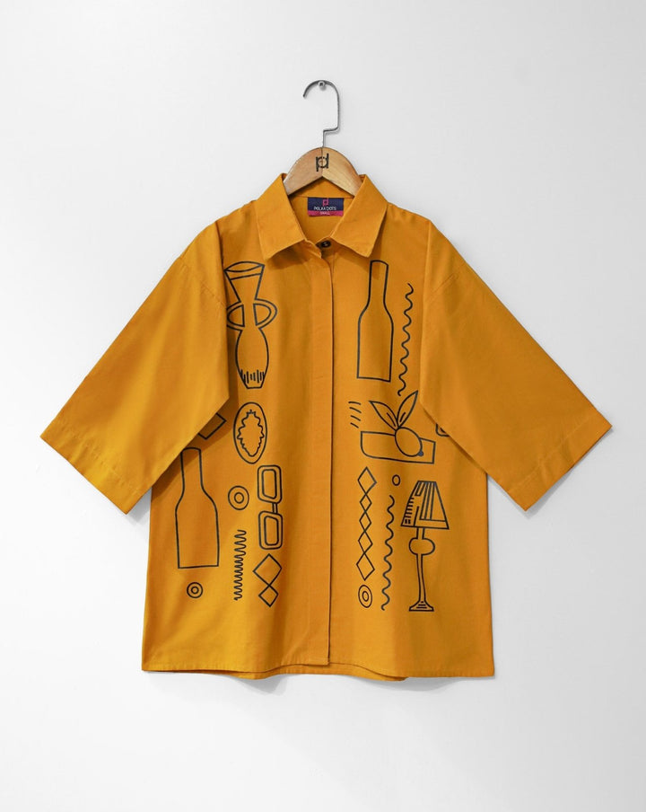  - PRINTED TOP - Polkadots - 14430HG-227974 - PRINTED TOP - 