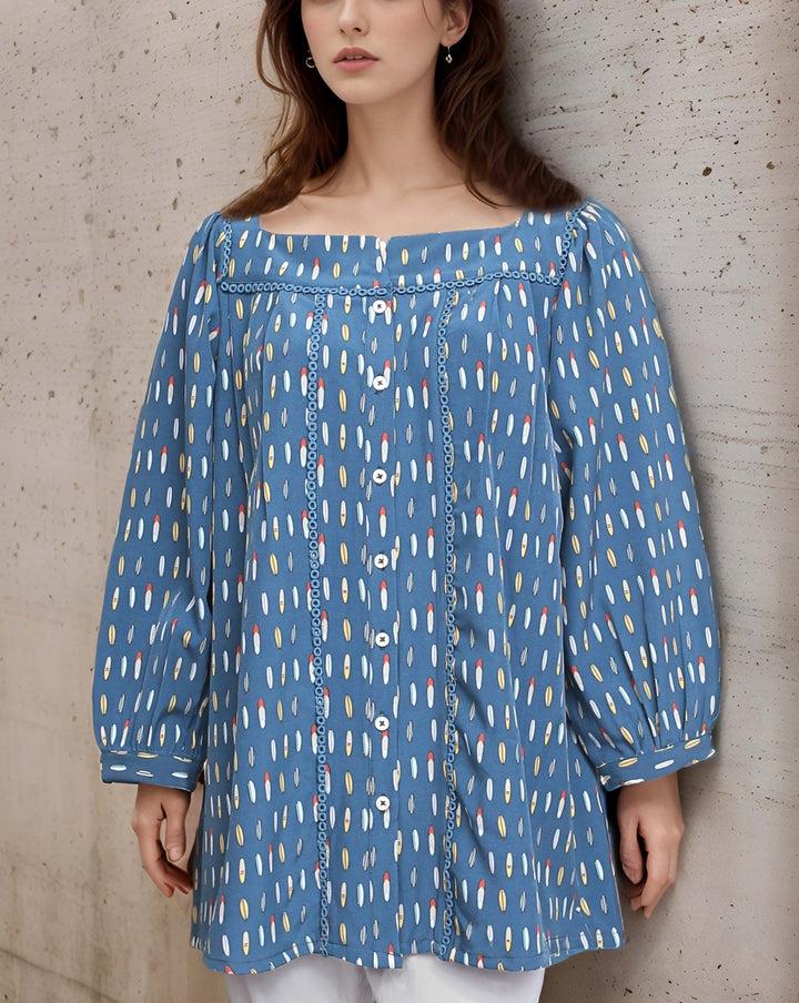 PRINTED TOP - Polkadots - 14131HG - 223775 - PRINTED TOP
