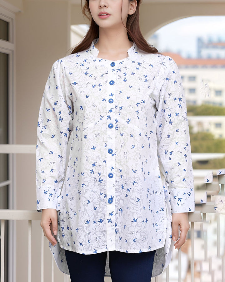 PRINTED TOP - Polkadots - 13346HG2-226194 - PRINTED TOP