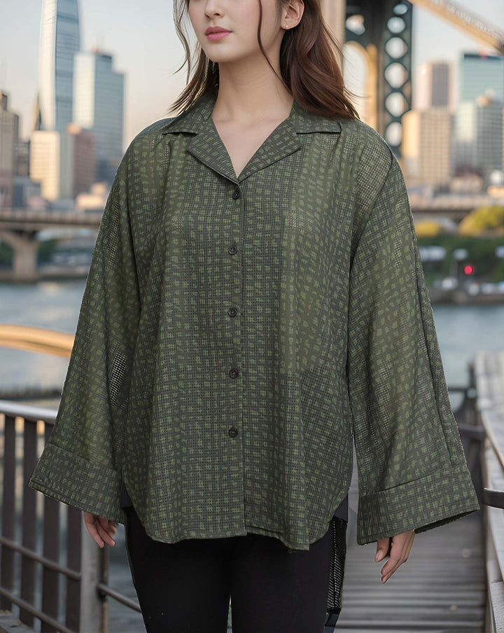 PRINTED TOP - Polkadots - 14347HG-226460 - PRINTED TOP