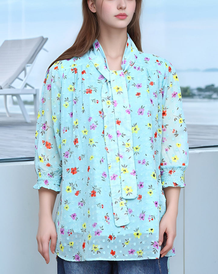  - PRINTED TOP - Polkadots - 12215HG7-231000 - PRINTED TOP - 