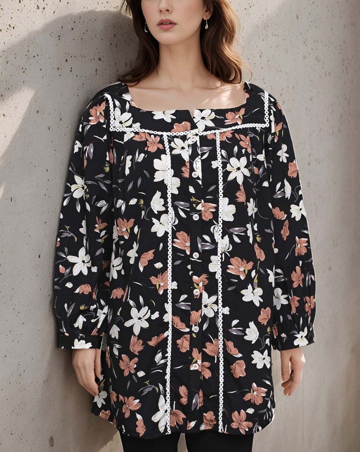 PRINTED TOP - Polkadots - 14131HG - 223772 - PRINTED TOP